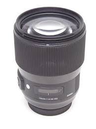 Sigma Af 135mm F 1 8 Dg Hsm Art Nikon Sigma Art 135mm F1 8 Dg Hsm Lens For Canon Black Refurbished Canon Lens Lens Lenses
