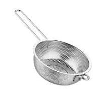 Single Handle Colander Basket Stainless Steel Filter Strainer for Fried Food