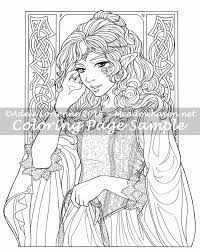 This page was february's free gift to all my dear patrons. Art Of Meadowhaven Coloring Page Princess By Saimain On Deviantart