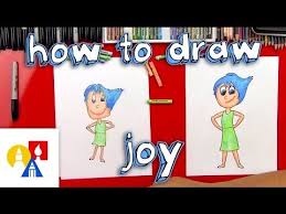 How To Draw Joy From Inside Out Art For Kids Hub Joy Inside Out Drawing For Kids