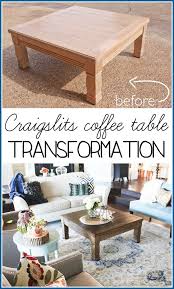 Dart board pool cue rack Coffee Table Makeover Goodbye 80 S Ask Anna Coffee Table Makeover Coffee Table Table Makeover