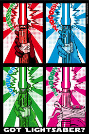 Star Wars Popart Lightsaber By Bergie81 On Deviantart Star Wars Pop Art Star Wars Art Pop Art