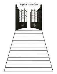 This lesson is a fun one that has a little board the straight and narrow is a path with rocks, wild animals, and other obstacles on it. May 2012 Sharing Time Path To Baptism Lds Living