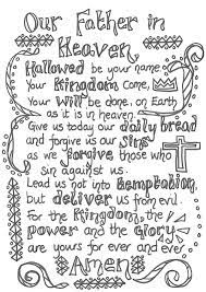 Free lord's prayer coloring pages for children (kids) in english, spanish, french, brazilian portuguese, hindi, bengali, gujarati, telugu and other languages. The Lord S Prayer Coloring Pages For Children Coloring Home