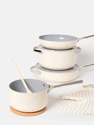 Caraway Non Toxic Ceramic Non Stick Cookware Set In 2020 Cookware Set Ceramic Non Stick Anthropologie Kitchen