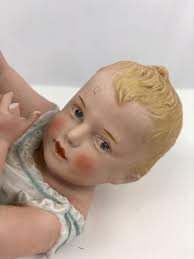 Antique Gebruder Heubach Bisque Piano Baby