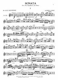 This maurice piece is a very popular contest selection! Sonata By Lawson Lunde Set Of Performance Parts Sheet Music For Alto Saxophone Woodwinds Alto Sax Buy Print Music Hl 3774405 Sheet Music Plus