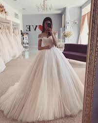 Elegant A Line Puffy Tulle Wedding Dress Pleated Skirt Crystals Beading Online Wedding Dresses With Sleeves Bridal Gowns Vestidos De Noche In 2020 Ball Gowns Wedding Ball Gown Wedding Dress Online Wedding