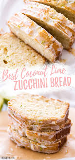 Mix eggs, oil, sugar and spices until well blended. Lime Coconut Zucchini Bread Recipe A Latte Food