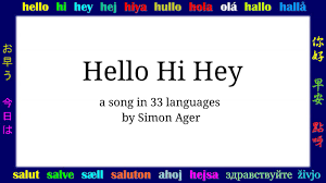 Contextual translation of selamat sejahtera into english. Translations Of Hello And General Greetings In Many Languages