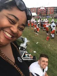 MiMi Melvin Parham thanks for sharing your photos from the Virginia Union  verse Lincoln University Game. Alumni Mike Johnson (Class of 2018) is the  2nd string Linebacker at Lincoln University. Against the