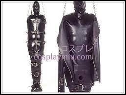 Trinity full length black coat. Shiny Black Full Body Covered Inflatable Latex Costume 904 49