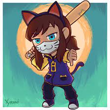 Nyakuza Hat Kid By Xyronii On Deviantart Animated Anime A Hat In Time Hat In Time