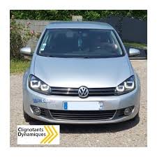 It was unveiled at the paris motor show in october 2008 for the 2009 model year. Vw Golf 6 U Led 08 13 Schwarze Frontscheinwerfer Dynamisch Yakaequiper Com