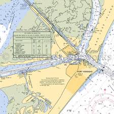 Texas Port Aransas Nautical Chart Decor
