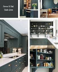 If you re feeling bold you can even bring the floor in on the fun scuff proof modern eggshell 44 brilliant kitchens cabinets design ideas farrow ball kitchen. Farrow Ball Studio Green Interiors By Color