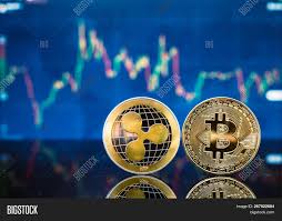 bitcoin xrp gold image photo free trial bigstock