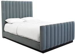 Upholstered bed with footboard shoprite delivery. Channel Bed With Footboard Arden Home