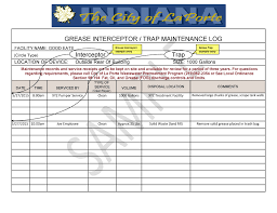 A certain method to clean your grease trap would require the use of oil dry, a large trash can, trash can liners or garbage bags. Ordinance Concerning Food Service Establishments And Fats Oils And Greases Fog City Of La Porte In Official Website