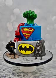 Order fresh n tasty super hero cakes for boy's and girl's birthday. Marvel 2 Tier Birthday Cake