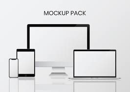 Free multiple devices mockup generator featuring a book, imac, ipad, and iphone 11 on a plain background…. Device Mockups Free Vectors Stock Photos Psd