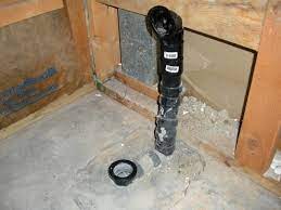 Plastic sand box that makes a blockout in the finished slab for the drain at a shower or bathtub. Tub Drain Off By 1 2 Worth Busting Concrete Diy Home Improvement Forum