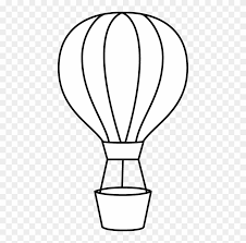Find & download free graphic resources for hot air balloon. Hot Air Balloon Black And White Hot Air Balloon Clipart Blank Printable Hot Air Balloon Template Png Download 468977 Pikpng