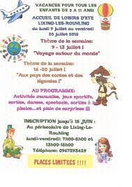 La carte est crée par des gens comme vous. Accueil De Loisirs Ete 2018 Lixing Les Rouhling