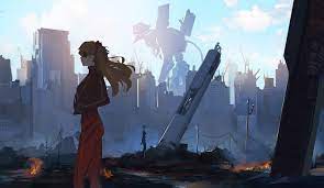 Но он прибывает в место, которое дарит ему надежду. Pin On Evangelion