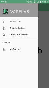 For nicotine base, enter the strength of your base, for example 100 mg / ml or 36 mg / ml. Vapelab For Android Apk Download