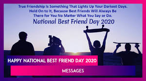 Send them any of these beautiful best friend birthday wishes. Happy National Best Friend Day 2020 Quotes Messages Wishes To Send To Your Best Pal Watch Videos From Latestly