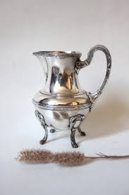Vintage Pichet Cruche Argent Anse Bec Table Service Pieds Cafe Etsy Vintage Kitchen Vintage Kitchen