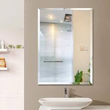 Female janitor cleaning bathroom mirror. Silver Wall Mounted Bathroom Mirror Rs 500 Piece Pioneer Pipes Pioneer Coal Briketing Pvt Ltd Id 21541814330