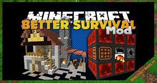 It also works on mobs reducing their follow range. Better Survival Mod 1 12 2 1 11 2 1 10 2 Minecraft Mods Pc
