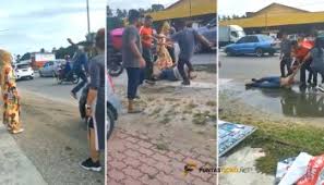 Perlumbaan haram di jalan kubang kerian ke pasir hor, dipercayai berlaku sekitar jam 2 pagi, jumaat lalu. P02rm7ihjvixim