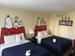 Decorative and convenient for kids bedroom. Snoopy Theme Room Picture Of Knott S Berry Farm Hotel Buena Park Tripadvisor