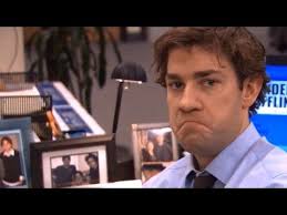 Every Time Jim Halpert Looks Into The Camera Jim Halpert Face Jim Halpert The Office Jim