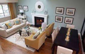 Living Room Dining Room Furniture Arrangement Open Concept Living Rectangle Living Room Living Room Dining Room Combo Rectangular Living Rooms