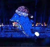 Lovely Animal Square Park Decoration Lights LED Motif Lights ...