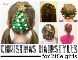 First, bunch your hair up into a high pony and separate the tail in halfstep 2: 20 Easy Christmas Hairstyles For Little Girls