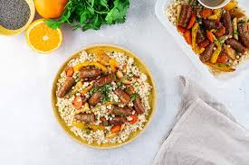Maybe you would like to learn more about one of these? 8 Israeli Couscous Salad With Merguez Sausages And Roasted Vegetables Meal Wecook