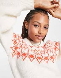 Sale cream fair isle sweater Top Sale