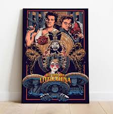 Big Trouble in Little China Poster, Wall Art & Home Decor, Fantasy Action  Movie Poster Gift - Etsy