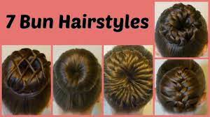 Braids are a beautiful, feminine and convenient way to style your longer locks. 7 Ways To Make A Bun Using A Hair Donut Compilation 1 Week Of Bun Hairstyles Youtube