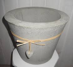 Beton Blumentopf Pflanzschale Dm 27cm Handarbeit Mit Bildern Gartendekoration Dekoration Teelichthalter