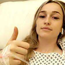 Roisin Byrne gives the thumbs up after today's Surgery