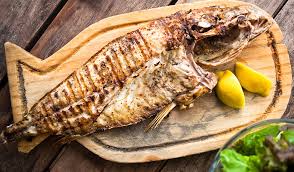 Grill Baracuda Fish