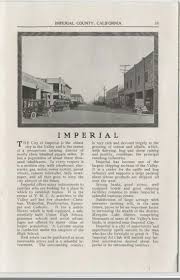 Imperial 1920 Imperial County Imperial Old Things