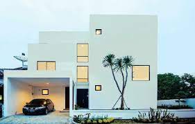 Itu dirancang dan dibangun oleh scheidt kasprusch architekten dan selesai pada tahun 2008. Menyontoh A House Hunian Minimalis Berbentuk Kotak Harianjogja Com