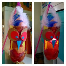 Kleinkinder U3 Spielideen Bastelideen Buchtips Und Kinder Familien Rezepte Bastelidee Eulen Laterne Bastelideen Basteln Eulen Laterne